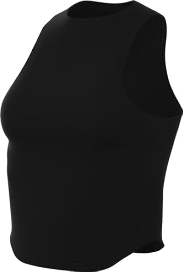 Nike W Nk One Fitted DF Crop Tank Top Donna 470178952