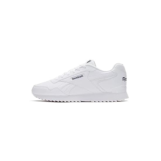 Reebok Glide Ripple Clip, Sneaker Unisex-Adulto, Ftwr White Ftwr White Vector Navy, 44.5 EU 361753248