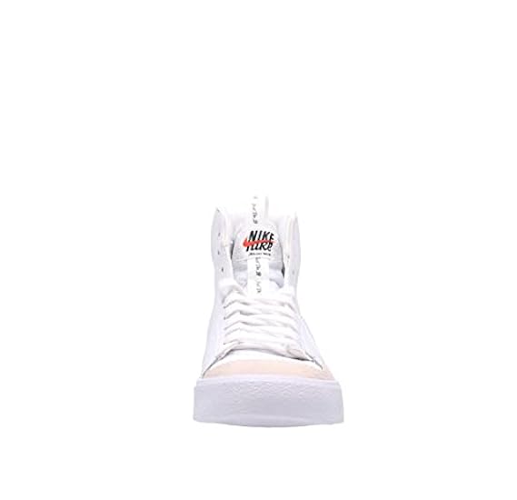 Nike Blazer Mid ´77 Sneaker Bianca da Ragazzo DH8640-102 402500392