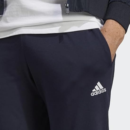adidas - Essentials Single Jersey Tapered Elasticized Cuff Logo, Pantaloncini Uomo 836753129