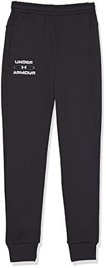 Under Armour Boys´ ArmourFleece Graphic Jogger, (001) Black / / Pitch Gray, Youth Large 648775553