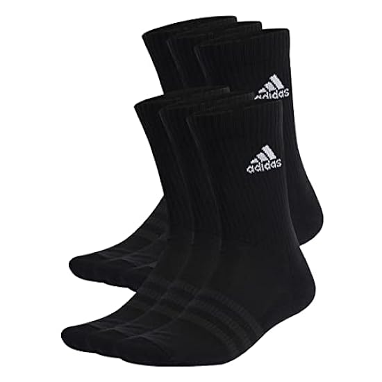 adidas Cushioned Sportswear Crew 6 Pairs Socks Calzini,