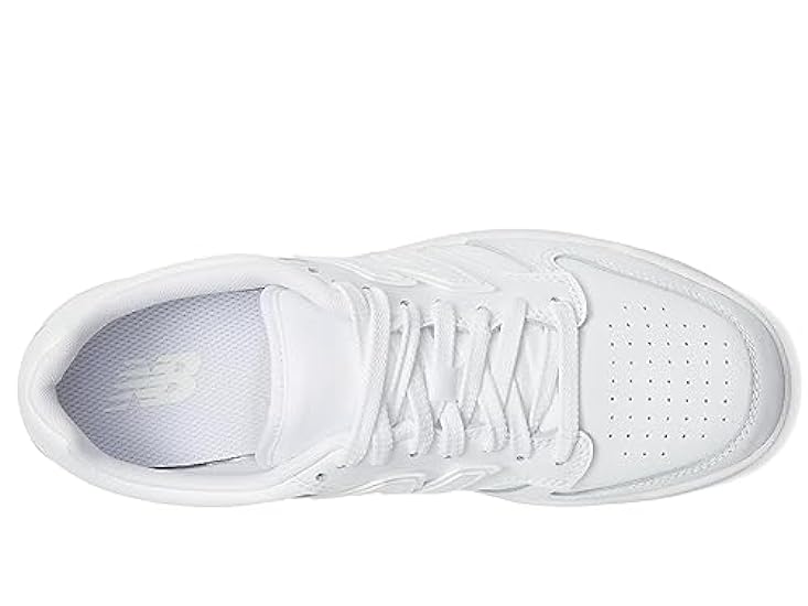 New Balance Boy´s 480 V1 Lace-Up Sneaker, White/White, 6 Big Kid 323684789