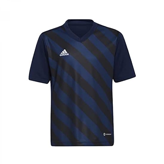 adidas Ent22 Gfxjsyy T-Shirt, Team Navy Blue 2/Black, 7-8 Years Unisex-Bambini e Ragazzi 176612813
