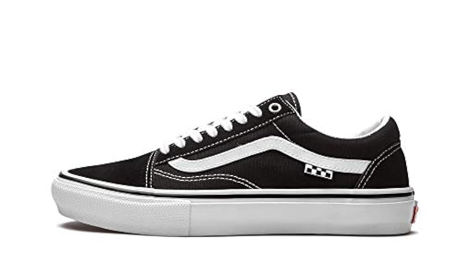 vans - vans skate old skool pop cush black/white 244871