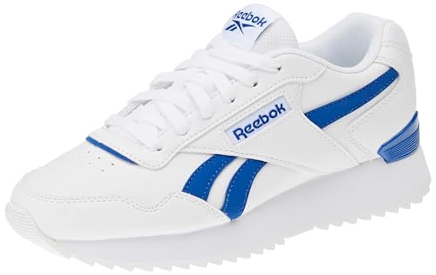 Reebok Glide Ripple Clip, Sneaker Unisex-Adulto, Ftwr White Vector Blue Ftwr White, 41 EU 181393027