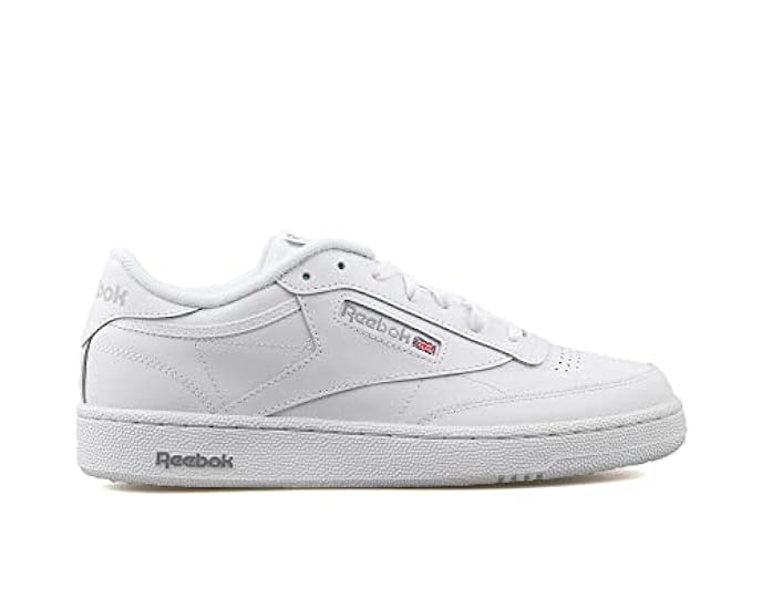 Reebok Club C 85, Sneaker Unisex - Adulto, Bianco Intense White Sheer Grey, 40.5 EU 438749773