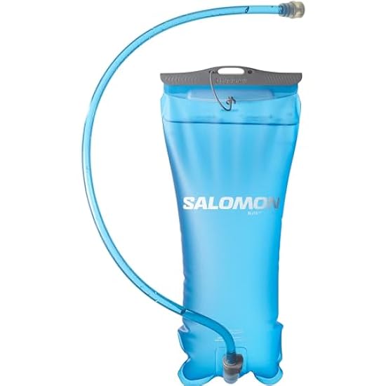 Salomon Soft Reservoir 2l Serbatoio Camelback Unisex, Comfort, Facilità di utilizzo, Valvola ad alto flusso che si attiva con un morso, Clear Blue 669465547