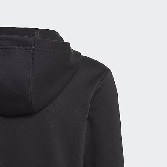 adidas Tiberio 3-Stripes Colorblock Fleece Sweatshirt Felpa con Cappuccio Unisex - Bambini e Ragazzi 150915128