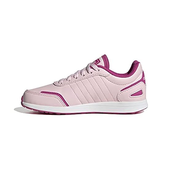 adidas VS Switch 3 K, Sneaker, Clear Pink/Ftwr White/Lu