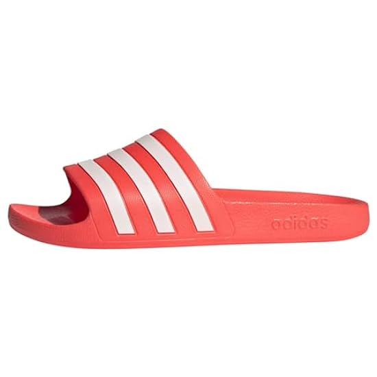 adidas Adilette Aqua Slides, Unisex - Adulto, solar red/ftwr white/solar red, 46 EU 794522842