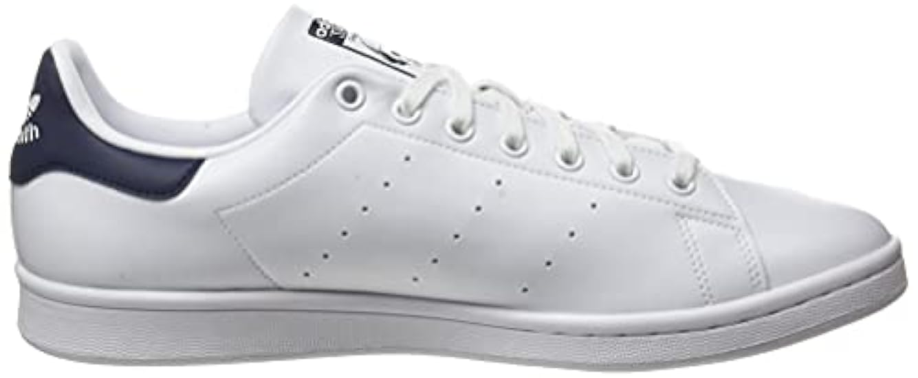 adidas Stan Smith, Sneaker Uomo, White White Collegiate Navy, 38 EU 016117896