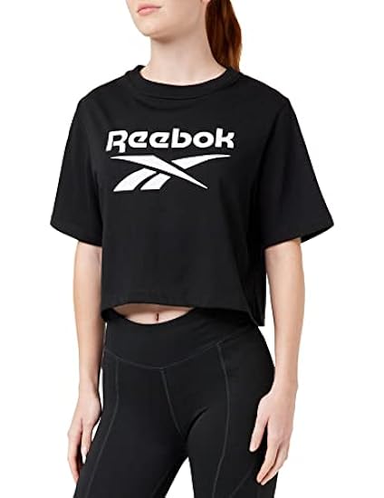 Reebok Identity Big Logo Crop T-Shirt Donna 373576259