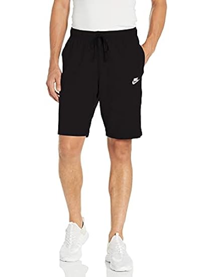 Nike NSW Club JSY Shorts, Pantaloncini da Bagno Uomo, Nero (Black/White), (Taglia Produttore: XX-Large) 743498745