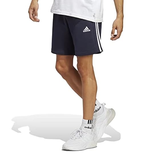 adidas - Essentials French Terry 3-Stripes, Pantaloncin