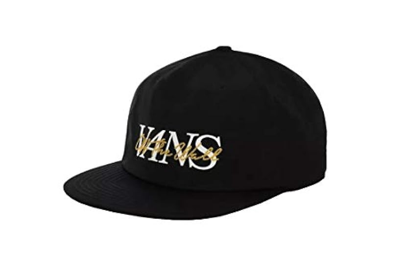 Vans cap with a Visor, Black, One Size Men´s 96811