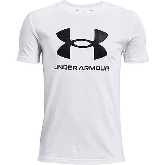 Under Armour UA Base Logo SS T-Shirt, Opaco Bambini e R