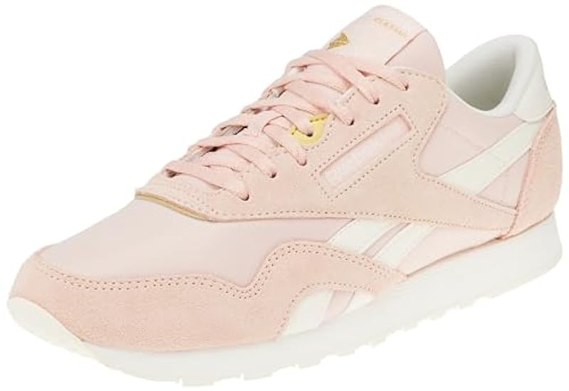 Reebok Nylon Classico, Sneaker Donna, Possibly Pink F23 R Possibly Pink F23 R Gesso, 35 EU 130474204