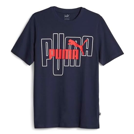 PUMA Graphics No. 1 Logo Short Sleeve T-Shirt S 1474703