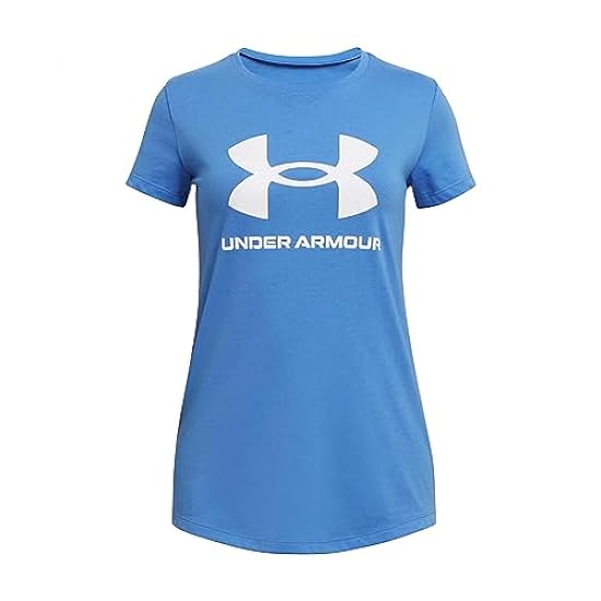 Under Armour UA G Sportstyle Logo SS T-Shirt Bambine e Ragazze 140648008