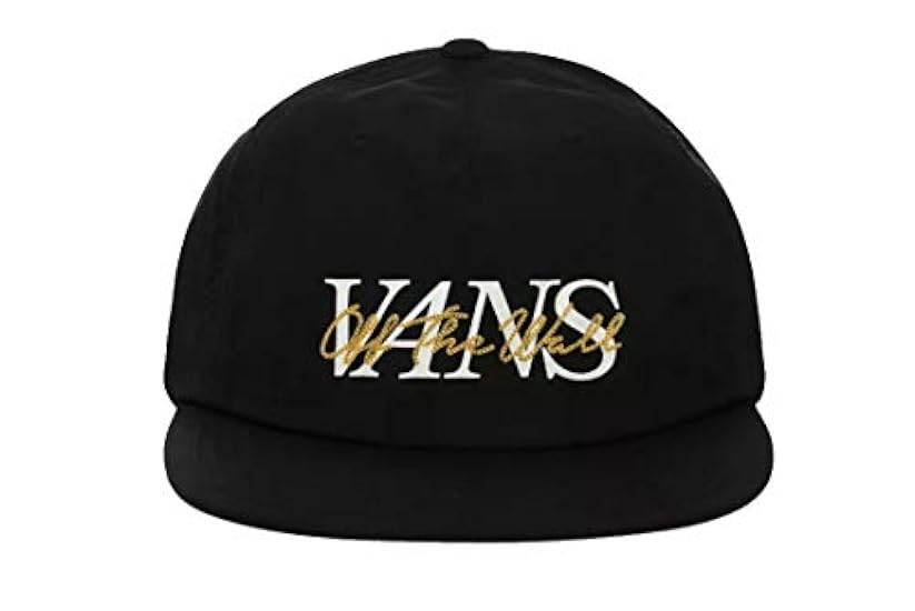 Vans cap with a Visor, Black, One Size Men´s 968114683