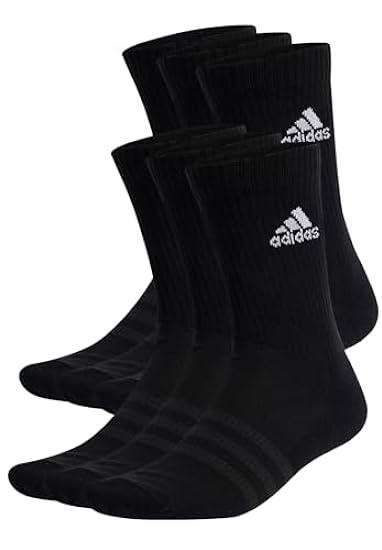 adidas Cushioned Sportswear Crew 6 Pairs Socks Calzini 