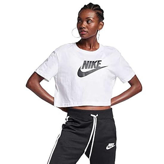 Nike W NSW Tee Essntl CRP ICN FTR T-Shirt Donna 9686916