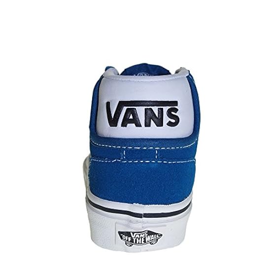 Vans Mid Skool 77 (Earthtone Suede) Moroccan Blue Kids shoe NK3DHY 607879263