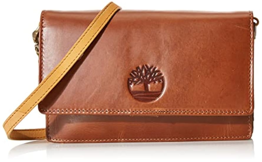 Timberland RFID Leather Crossbody Wallet Purse, Borsa a