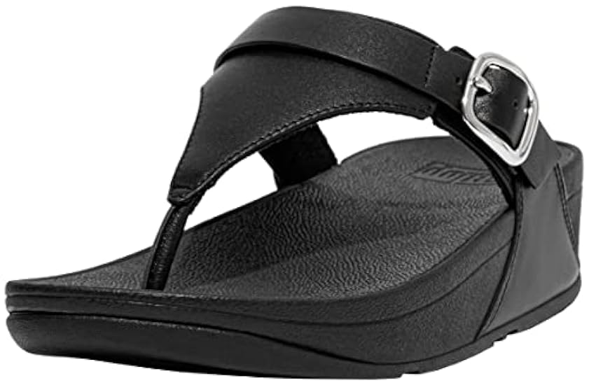 Fitflop Lulu Adjustable Leather Toe-Post Sandals, Ciabatte Donna 645359117
