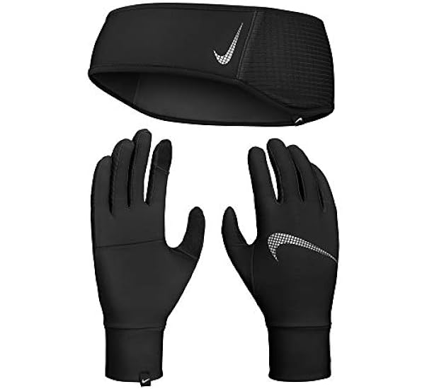 Nike Essential Handschuh Stirnband Set, Guanti da Uomo 