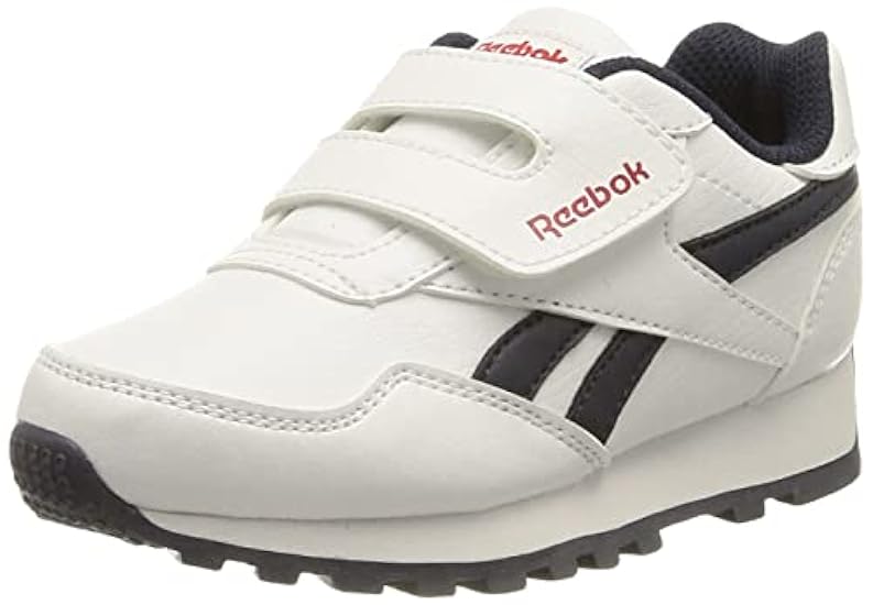 Reebok Royal Rewind Run KC, Sneaker Unisex-Bambini, Ftwr White/Vector Navy/Vector Red, 21.5 EU 503508852