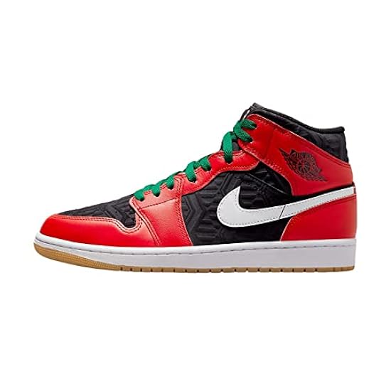 Jordan -Sneakers Mid -Chiusura con Lacci -Tomaia in Pel