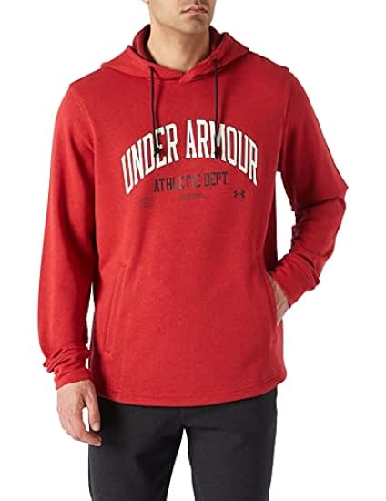 Under Armour Rival Terry, Uomini, Rosso, S 128859631
