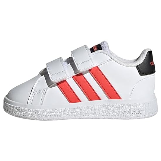 adidas Grand Court Lifestyle Hook And Loop Shoes, Sneak
