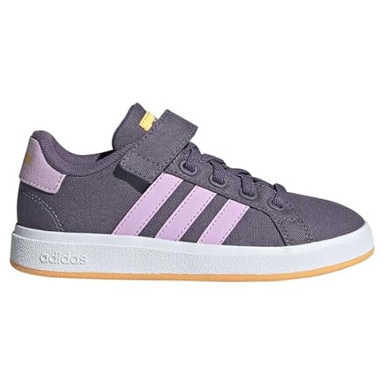 adidas Grand Court Elastic Lace And Top Strap, Sneakers