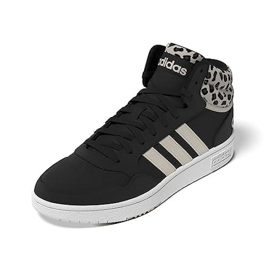 adidas Hoops 3.0 Mid Shoes, Sneaker Donna, Core Black C