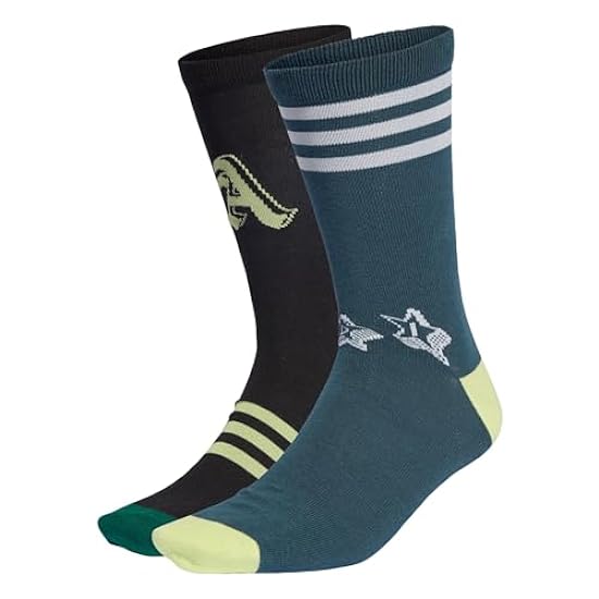 adidas Nd Love Crew 3 Pairs Socks Calzini Unisex - Bamb