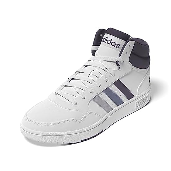 adidas Hoops 3.0 Mid Shoes, Sneaker Donna, Ftwr White S