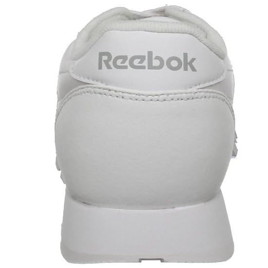 Reebok Classic Leather Sneaker (Big Kid),White,5.5 M US Big Kid 859309302