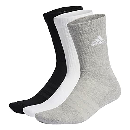 adidas Cushioned Crew Socks 3 Pairs Calze Medie Unisex - Adulto (Pacco da 3) 290528278
