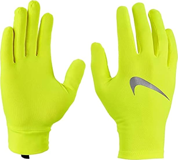 Nike Miler Running Glove Guanti Corsa Adulto Unisex Ghost Green - Silver (M-L) 445846095