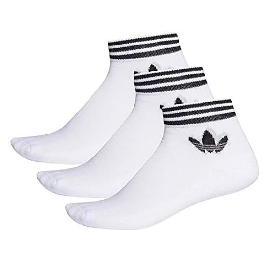 Adidas Originals, Socks Uomo, Bianco (White), 11 488540
