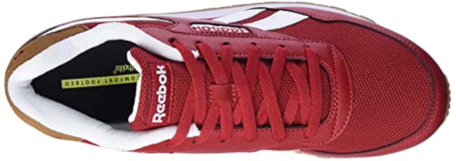 Reebok Rewind Run, Sneaker Unisex - Adulto, Flash Red Wild Brown Ftwr White, 41 EU 125048716
