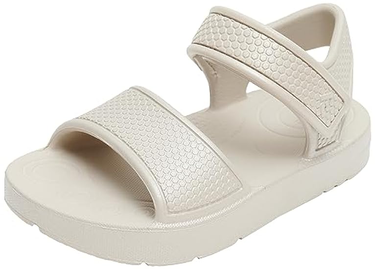 Fitflop Kids Iqushion Sandal with Backstrap Solid, Infr