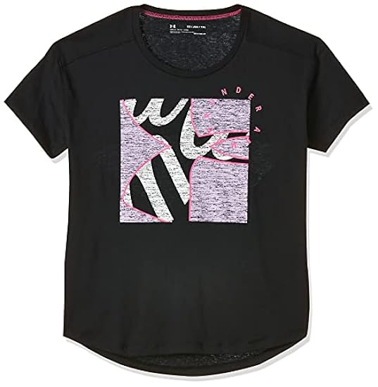 Under Armour Finale Showtime Tee, Manica Corta Bambine 