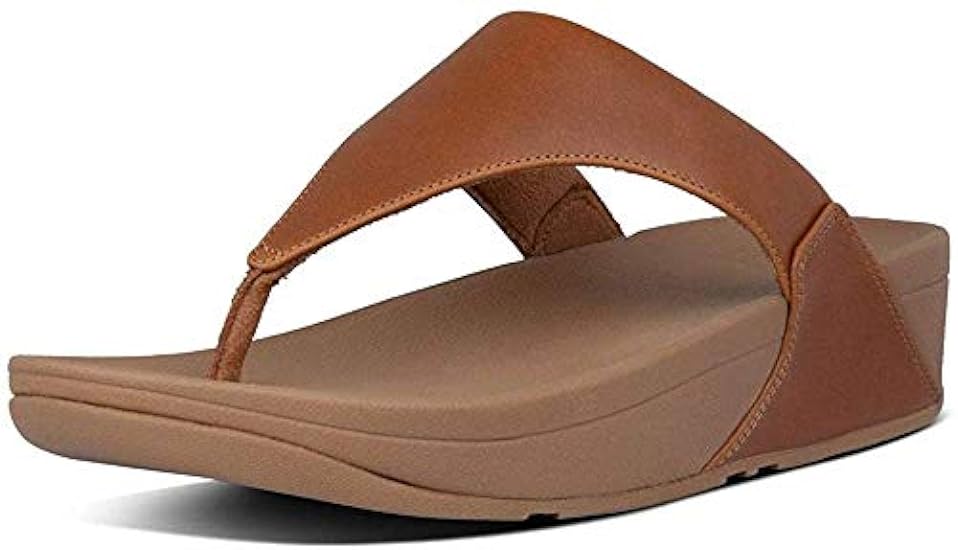 Fitflop Lulu Leather Toe Post, Infradito Donna 31951231
