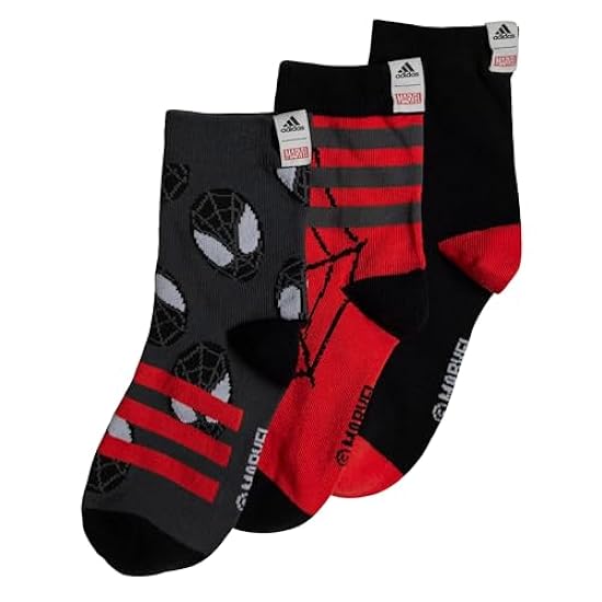 adidas Marvel Spider-man Crew 3 Pairs Socks Calzini Bam