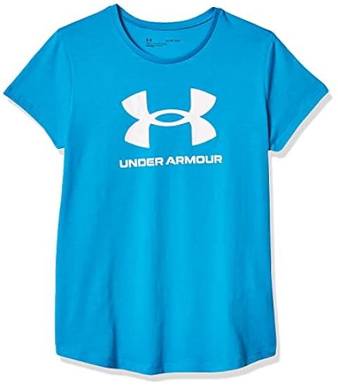 Under Armour UA G Sportstyle Logo SS T-Shirt Bambine e Ragazze 140648008