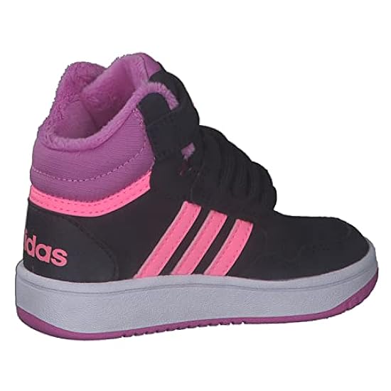 adidas Hoops Mid 3.0 AC I, Sneaker Unisex-Bambini, Legend Ink/Beam Pink/Pulse Lilac, 20 EU 504991899